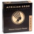 Akcija: African Erde Naturel Shimmer  Mineralinė kompaktiška bronzinė pudra su smulkiais blizgučiais 9 gr + DOVANA -  Makiažo kempinėlė veidui be latekso ir veganiška 